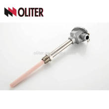 QLITER capteur de température résistant à l&#39;eau chimique résistance thermocouple avec thermowell céramique